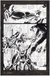 Ron Randall and Sam de la Rosa - #3 Story Page 4 Original Art (Marvel, 1995).