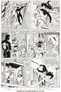 Frenz, Ron | Ron Frenz and Brett Breeding The Amazing Spider-Man #252 Story Page 9 1st Appearance of the Black Costume Original... | Heritage