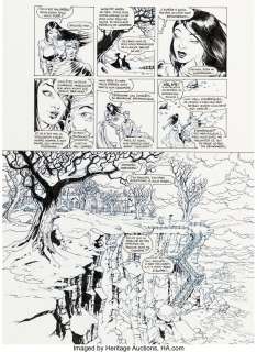 Stan and Vince Vortex #8 Story Page Original Art (Delcourt, 2004). ...