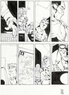 Giuseppe Camuncoli and Sandra Hope The Intimates #5 Page 9 Original Art (DC/Wildstorm FX, 2005). ... | Heritage