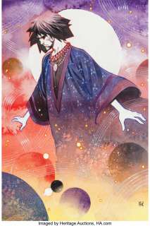 Various artists paintings - Dike Ruan Sandman Painting Original Art (undated)....