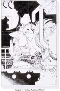 Ottley, Ryan - Ryan Ottley Invincible #107 Cover and Complete 20-Page Story Original Art (Image, 2013).... (Total: 21 Original Art)