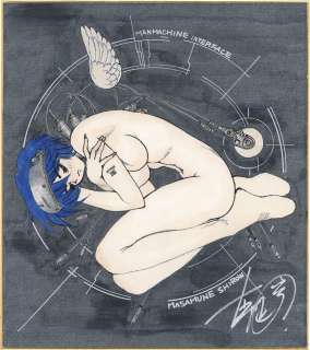 Masamune Shirow Hand-Drawn Color Shikishi | Mandarake (Big Web)