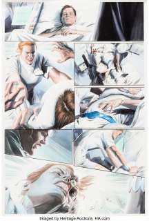 Braithwaite, Doug - Doug Braithwaite and Alex Ross Justice #6 Story Page 3 Original Art (DC, 2006)....