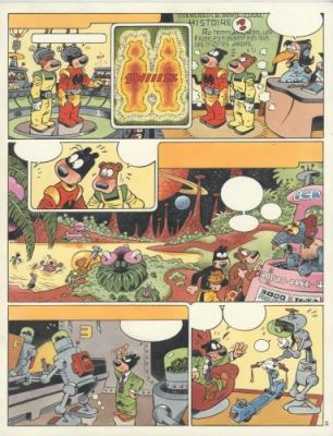 Dodo & Ben Radis | Demain l’an 3000, planche 2 | Galerie 9ème Art