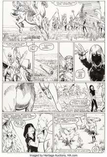 Adams, Arthur | Arthur Adams and Terry Austin New Mutants Special Edition #1 Story Page 31 Original Art (Marvel, 1985).... | Heritage