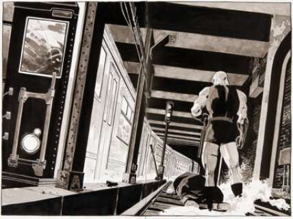 Sale, Tim | Tim Sale Daredevil: Yellow #2 Double Splash Page 14-15 Original Art (Marvel, 2001).... | Heritage