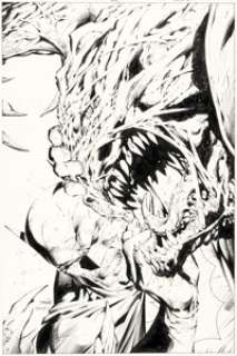 Lee, Jim | Jim Lee and Scott Williams Batman #610 Cover "Hush Chapter Three" Original Art (DC, 2003). ... | Heritage