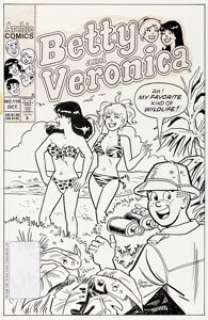 Decarlo, Dan | Dan DeCarlo Betty and Veronica #116 Cover Original Art (Archie, 1997).... | Heritage