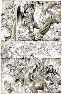 Lee, Jim - Jim Lee, Scott Williams, and Don Hudson The Punisher War Journal #4 Story Page 5 Original Art (Marvel, 1989)....