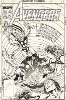 Ryan, Paul | Paul Ryan and Tom Palmer Avengers #309 Cover Original Art (Marvel, 1989).... | Heritage