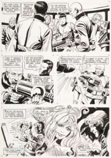 Giolitti, Alberto - Alberto Giolitti Star Trek #8 Story Page 29 Original Art (Gold Key, 1970)....