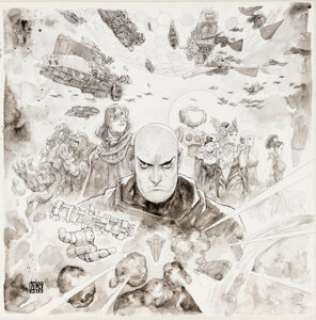 Niko Henrichon Metabaron Collected Edition #1 Cover Original Art (Les Humanoïdes Associés, 2018). ...
