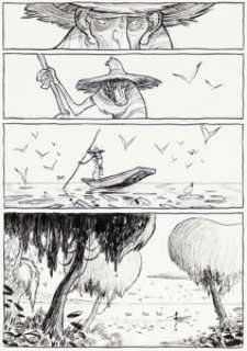 Pedrosa, Cyril - Cyril Pedrosa Trois Ombres (Three Shadows) Planche 178 (Delcourt, 2007)....