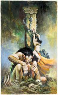 Jose Miralles Nightmare #9 Cover Re-Creation Bondage Original Art (c. 2015-20).... | Heritage