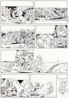 Rosa, Don | Don Rosa Anders And & Co. [Donald Duck & Company] #1994-15 Story Page 18 Uncle Scrooge Original Art (Egmont, 1994)... (Total: 2 Items) | Heritage