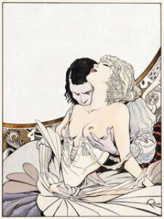 Rotundo, Massimo - Massimo Rotundo Circus Magazine Cover Original Art (1985). ...