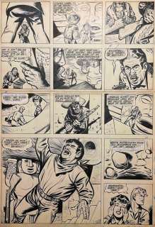 Sirius | Sirius - Planche originale - L’Épervier bleu T6 - La Vallée interdite - (1951) | Catawiki