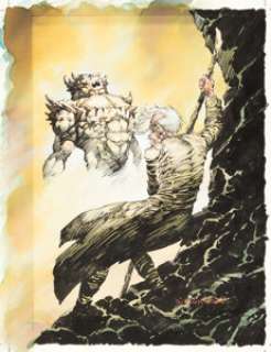 Bernie Wrightson | Bernie Wrightson Series Two: More Macabre Trading Card #11 "Visitation" Painting Original Art (FPG, 1994). | Heritage