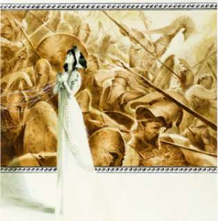 Mikael Bourgouin - L‘Odyssée, La Toile de Pénélope Illustration Original Art (Glénat, 2014).