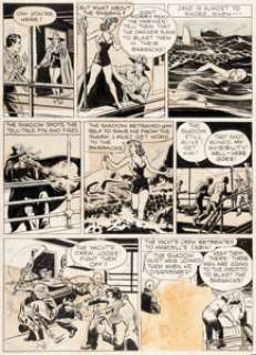 Vernon Greene - Shadow Comics #12 Story Page 25 Original Art (Street and Smith, 1941).