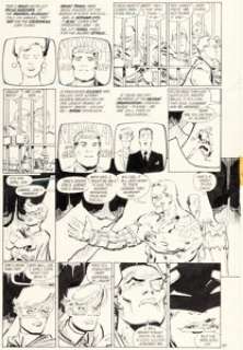 Frank Miller and Klaus Janson Batman: The Dark Knight Returns #2 Dark Knight Triumphant Story Page 37 Original Art (DC, 1986).