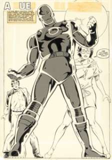 Luke McDonnell, Ian Akin, and Brian Garvey Iron Man #192 Splash Page 2 Original Art (Marvel, 1985).