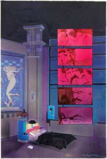 Bill Sienkiewicz Stray Toasters #1 Splash Page 17 Original Art (Marvel/Epic, 1988). | Heritage