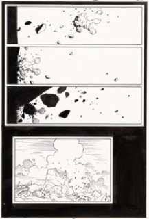 Mike Mignola and Rick Bryant World Of Krypton #3 Story Page 19 Original Art (DC, 1987). | Heritage
