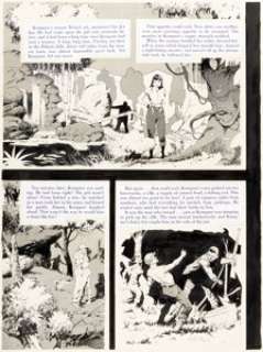 Al Williamson The EC Archives: Crime Illustrated Story Page Original Art (Fantagraphics, 2022). | Heritage