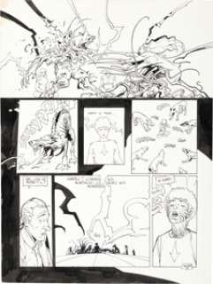 Jean Giraud (Moebius) The Incal #6 The Fifth Essence Part Two: Planet DiFool Story Page 29 Original Art (Humanoids, 1988). | Heritage