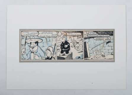 Marten Toonder - Original strip Kappie | Zwiggelaar Auctions