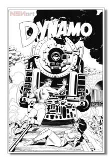 Gary Martin | Dynamo Issue 4 Page Recreation | NSNart