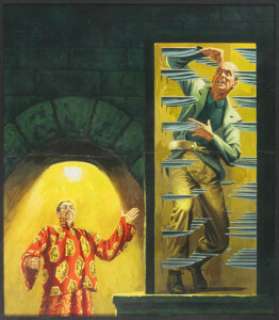 Basil Gogos Famous Monsters of Filmland #65 Boris Karloff as Fu Manchu Cover Painting Original Art (Warren, 1970). | Heritage