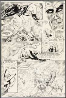 Steve Bissette and John Totleben Swamp Thing Annual #2 Deadman Story Page 9 Original Art (DC, 1985).