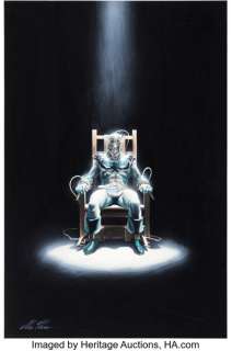 Alex Ross Astro City: Dark Age / Book One #4 Cover Original Art (DC/Wildstorn, 2005).