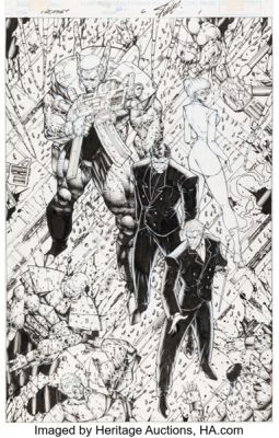 Stephen Platt Prophet #6 Splash Page 1 Original Art (Image, 1994).