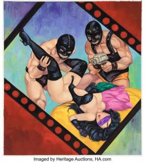 Oscar Bazaldua and Silva Almas Perversas #148 Cover Original Art (Editorial Mango, 1999). (Total: 2 Original Art)