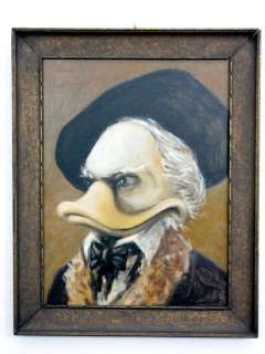 Prof. Volker Schönwart | Donald Duck - Franz von Lenduck: So ein schöner Richard! (nach Franz von Lehnback, Portrait Richard Wagner) - (2023) | Catawiki