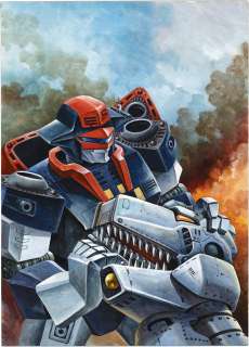 Masami Watanabe Hand-Drawn Color Illustration "Star Musketeer Bismark" | Mandarake (Big Web)