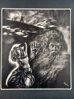 Thole, Karel | Thole, Karel - Illustrazione originale - "Gli Spiriti del Deserto" | Catawiki