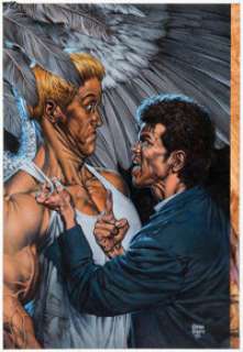 Glenn Fabry Preacher #4 Cover Painting Original Art (DC/Vertigo, 1995).