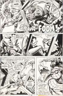Ross Andru and Mike Esposito The Amazing Spider-Man #178 Green Goblin Story Page 16 Original Art (Marvel, 1978).
