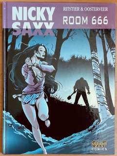 Ritstier/Oosterveer | Nicky Saxx - Room 666 + dédicace - Cartonné - EO - (2007) | Catawiki
