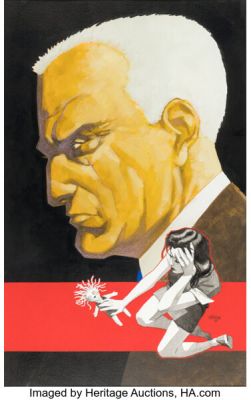 Dave Johnson 100 Bullets #11 Cover Original Art (DC/Vertigo, 2000).