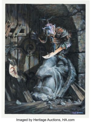 Paul Bonner Out of the Forest: The Art of Paul Bonner Illustration Original Art (Editions Carabas, 2007). | Heritage