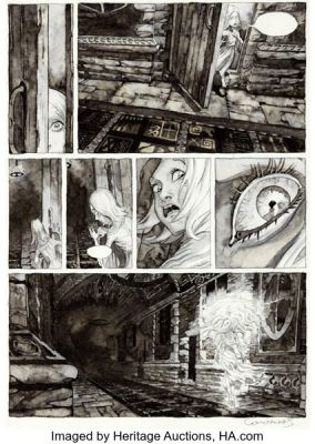 Enrique Corominas Dontar, Jeux d’Enfants #1 Story Page 41 Original Art (Editions Paquet, 2004). | Heritage