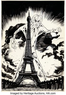 Luciano Bernasconi Wampus #1 Cover Project Original Art Group of 3 (Lug, 1968). (Total: 3 Original Art) | Heritage