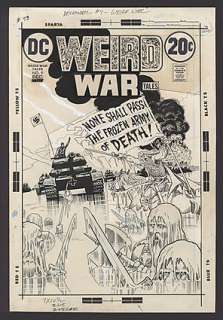 WEIRD WAR TALES Issue #9 Cover | ComicConnect