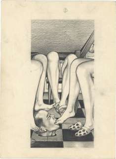 Harukawa Namio Hand-Drawn Illustration